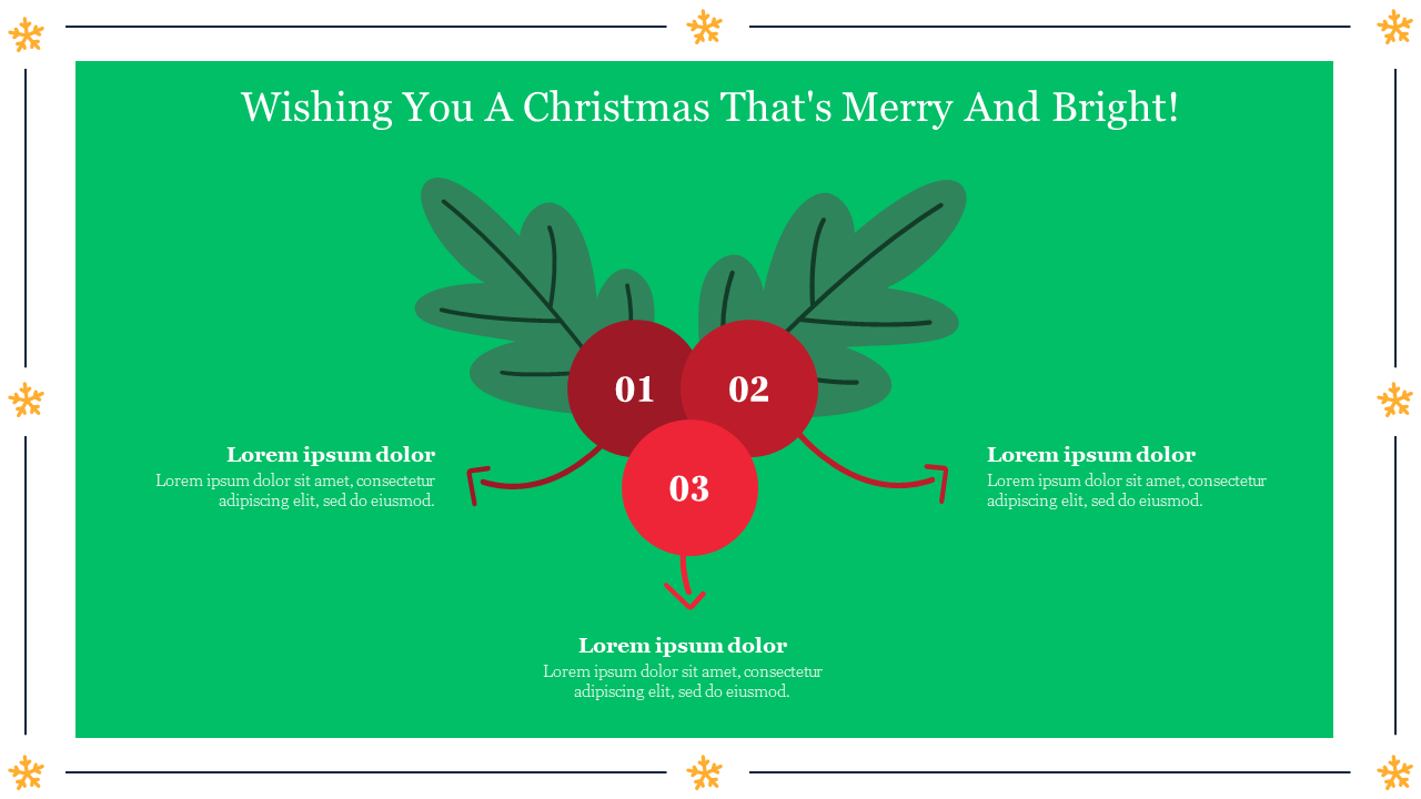Free - Attractive Christmas PowerPoint Presentation Slide 